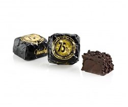 Bombones Venchi Chocoviar schwarz 75% lose.
