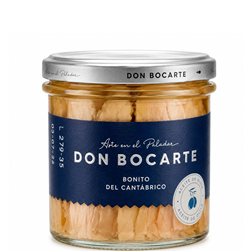 Bonito del Norte Don Bocarte en tarro de cristal de 220gr