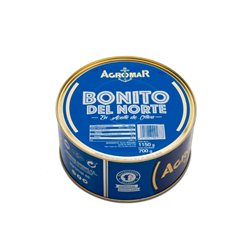 White tuna in olive oil 1150g Agromar