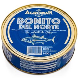 Bonito del Norte en aceite de oliva 1800g Agromar