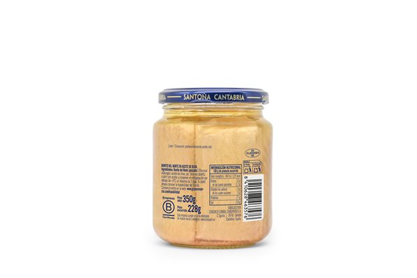 Bonito del Norte en Aceite de Oliva 350 g (228 g escurrido) – Consorcio-detalle