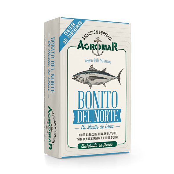 Bonito del Norte en Aceite de Oliva, Agromar-detalle