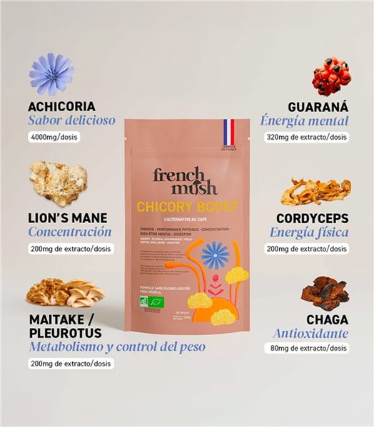 L'alternative naturelle au café - Boost Chicorée-trasera