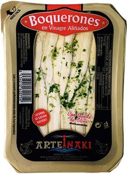 Anchois assaisonnés Kiele-trasera