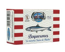 Anchovies in adobo sauce, La Farola, Tarifa Canning Company