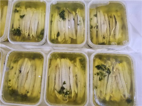 Anchovies in vinegar-detalle