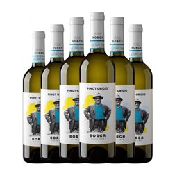 Borga Pinot Gris Delle Venezie 75 cl Vino Blanco (Caja de 6 unidades)