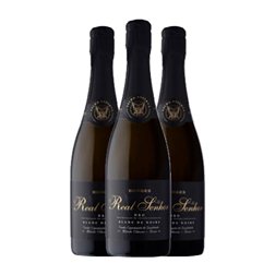 Borges Real Senhor Brut Dão Blanc de Noirs Gran Reserva 75 cl Vino Blanco (Caja de 3 unidades)