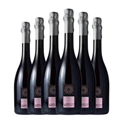 Borgofulvia Lambrusco Dulce Emilia Romagna 75 cl Espumoso Rosado (Caja de 6 unidades)