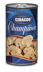 Dose mit geschnittenen Champignons Cidacos