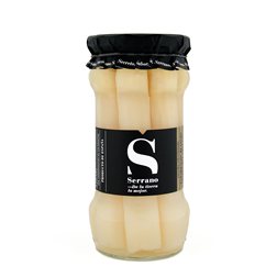 Glas mit Spargel aus Navarra, 6-9