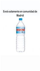 Botella 1,5L Agua Bezoya PACK AHORRO 6 botellas (Envíos solamente en Comunidad de Madrid).