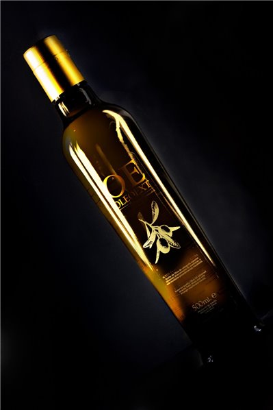 Botella Cristal 500ml Aceite de Oliva Virgen Extra-detalle