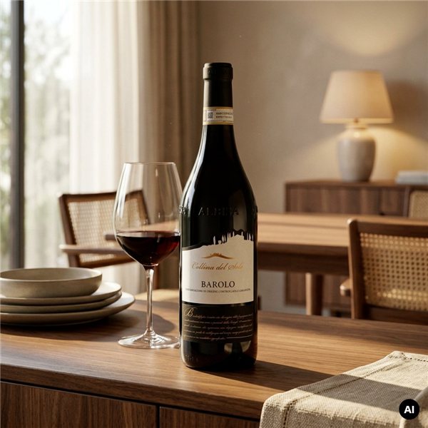 Bottega Barolo DOCG Collina del Sole-lateral
