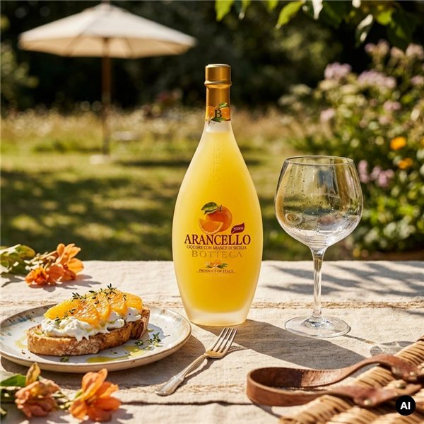 Bottega Liquore Arancello 50cl-lateral