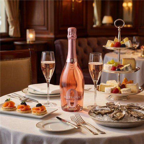 Bottega Spumante Zero Rosado-detalle