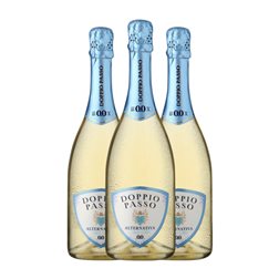 Botter Carlo Doppio Passo Alternativa Sparkling — Espumoso 75 cl Sin Alcohol Espumoso Blanco (Caja de 3 unidades)