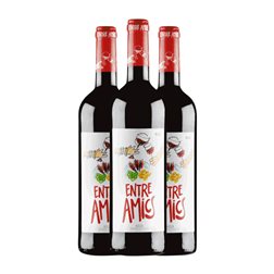 Bouquet d'Alella Entre Amics Seco Alella Bio — Biológico 75 cl Vegano Vino Tinto (Caja de 3 unidades)