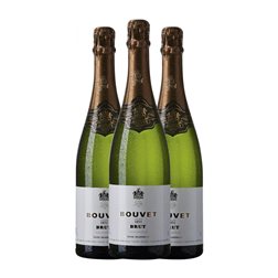 Bouvet Ladubay 1851 Brut Traditionnelle — Tradicional 75 cl Espumoso Blanco (Caja de 3 unidades)
