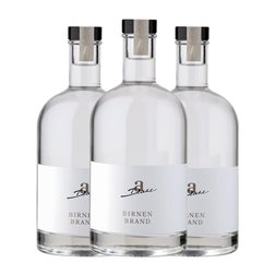 Brandy Diehl Christ Botella Medium 50 cl Poire Williams — Pera Williams (Caja de 3 unidades)