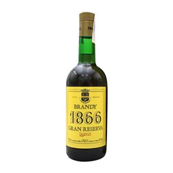Brandy Larios 1866 Gran Reserva 70 cl Ejemplar Coleccionista No Apto para Consumo