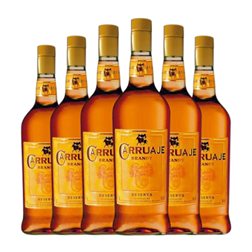 Brandy Sabores Extremeños Carruaje 1 L (Caja de 6 unidades)
