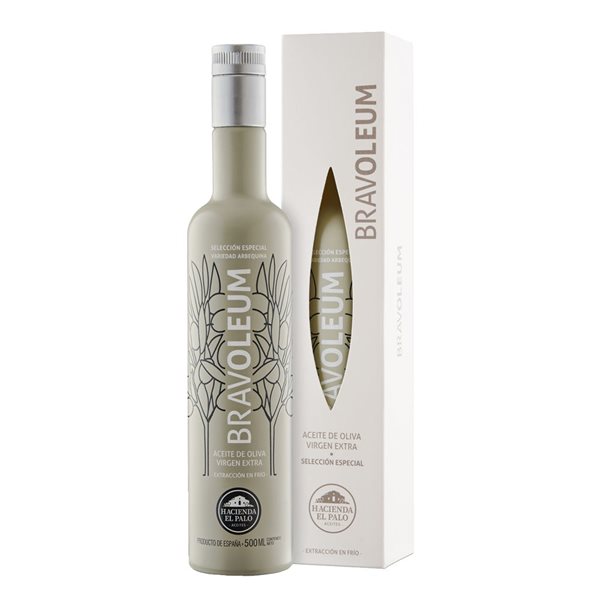 Bravoleum Arbequina 500 ml se traduce al francés como "Bravoleum Arbequina 500 ml".-detalle