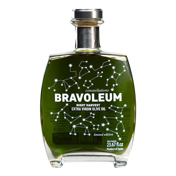 Bravoleum Night Harvest Picual 700 ml-lateral