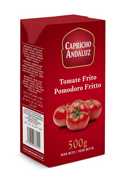 Brik Tomate Frito 500g. Caja 10 Briks-detalle