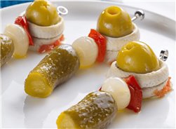 SPINNENHACKFLEISCHSPIESS 500G, verpackt von Yuber Gourmet.