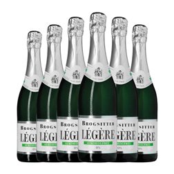 Brogsitter Légère Trocken — Seco 75 cl Sin Alcohol Espumoso Blanco (Caja de 6 unidades)