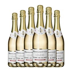 Brogsitter Légère Trocken — Seco Blanc de Blancs 75 cl Sin Alcohol Espumoso Blanco (Caja de 6 unidades)