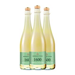 Brogsitter Wiesenobst Seco 75 cl Sin Alcohol Espumoso Blanco (Caja de 3 unidades)