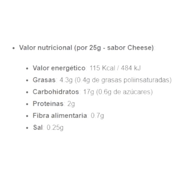 Brown rice chips 25 Gr 1 Ud.-detalle