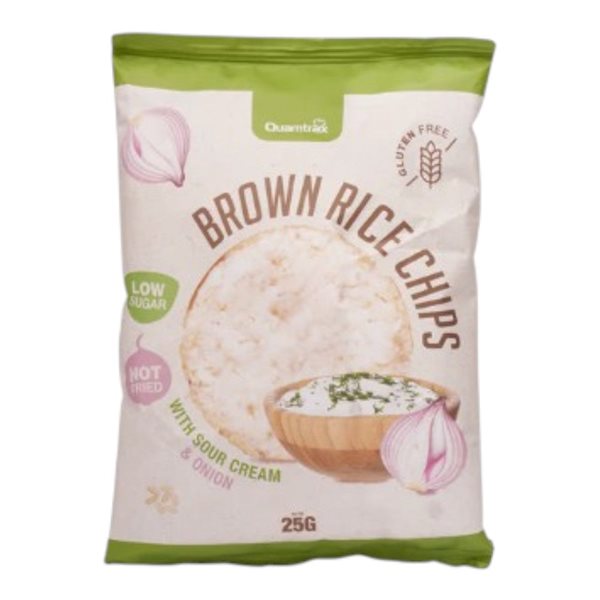 Brown rice chips 25 Gr 1 Ud.-lateral