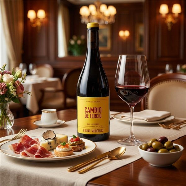 Bruno Murciano Cambio De Tercio Tinto 2020-detalle