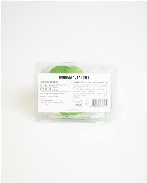 Burrata al tartufo 250 g-lateral