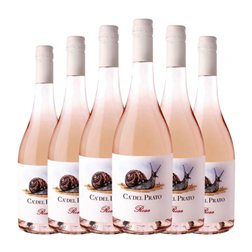 Ca' del Prato Veneto Pink — Rosado 75 cl Vino Rosado (Caja de 6 unidades)