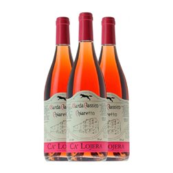 Ca' Lojera Chiaretto Riviera del Garda Classico — Clásico 75 cl Vino Rosado (Caja de 3 unidades)