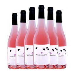 Ca N'Estella Clot dels Oms Merlot Penedès 75 cl Vino Rosado (Caja de 6 unidades)