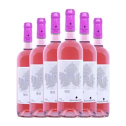 Ca N'Estella Petit Clot dels Oms Penedès 75 cl Vino Rosado (Caja de 6 unidades)