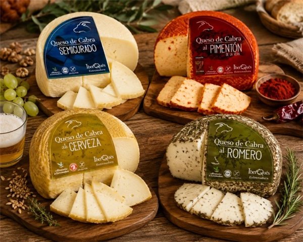 Cabra parchís ,variedad 4 quesos de cabra-detalle
