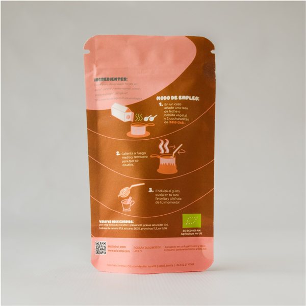 Bio Cacao Choco Masala 32g SoloChai-detalle
