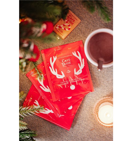 Cacao en Polvo Noel-detalle