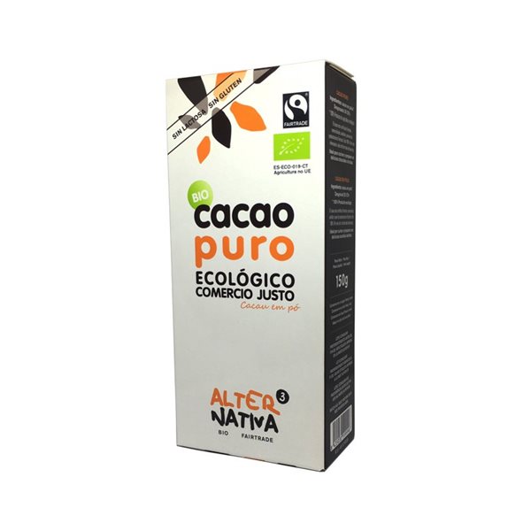 Pure cocoa MG.21% organic 150g Alternative3-lateral