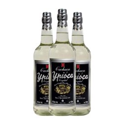 Cachaça Ypióca Cristal 1 L (Caja de 3 unidades)