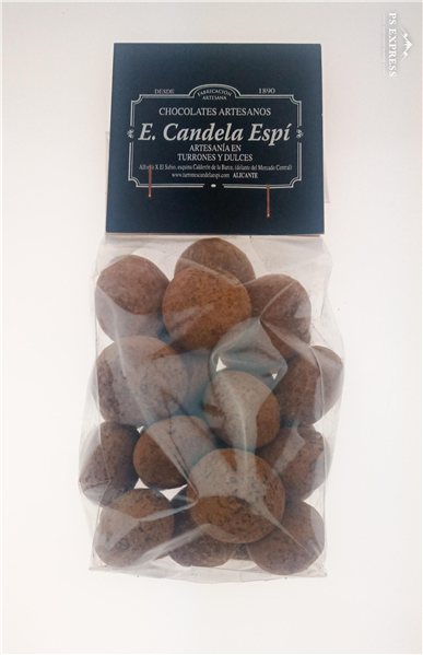 Cacahueten mit Kakao 150g.-detalle