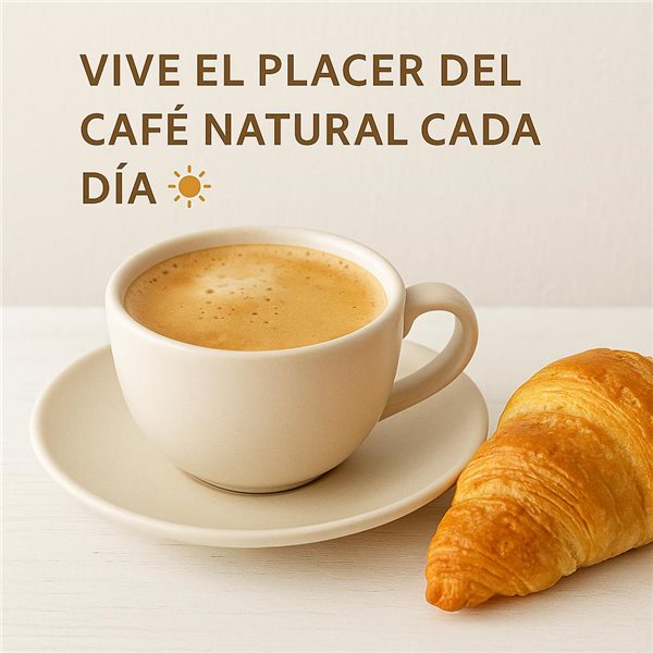 Café aromatisé Crème de Vanille 250 g - 100% Arabica naturel | Torréfaction Premium avec un doux arôme de vanille |-izquierda