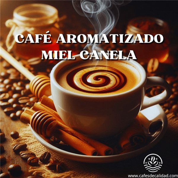 Café aromatisé miel cannelle.-detalle