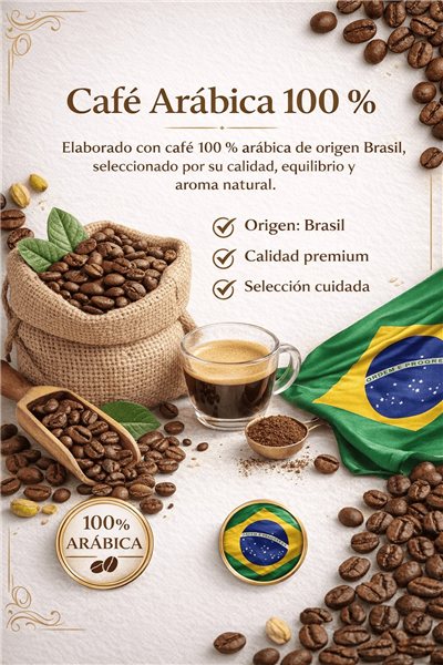 ☕ Café Aromatizado Pistacho en Grano – Café Arábica Gourmet | Natura Essence Coffee-lateral